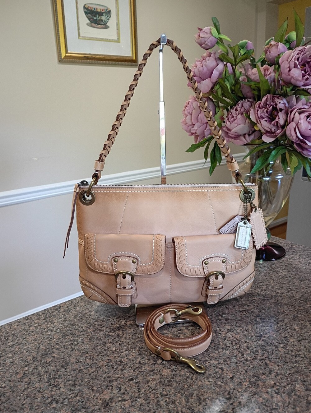 Coach Poppy Vachetta Whiptitch Bag